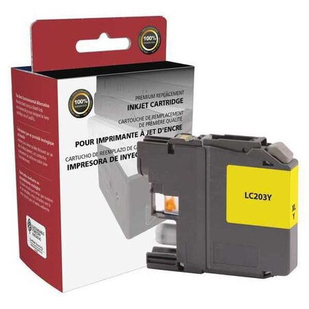 Ink Cartridge, Yellow, Remanufactured MPN:CIG-LC203Y