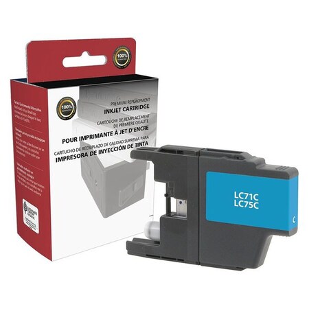 Ink Cartridge, Cyan, Remanufactured MPN:CIG-LC75C
