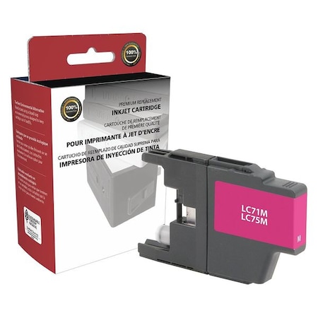 Ink Cartridge, Magenta, Remanufactured MPN:CIG-LC75M