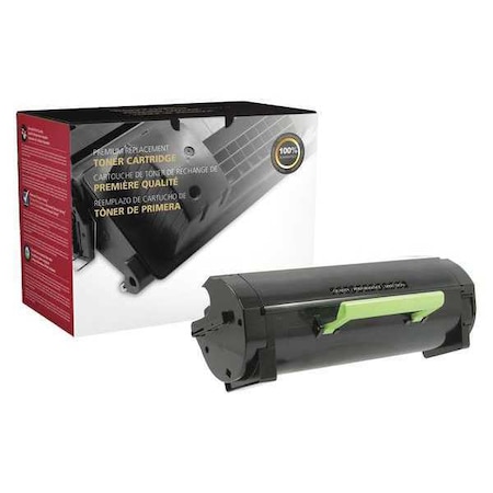 Toner Cartridge, Black, Remanufactured MPN:CIG-MS510