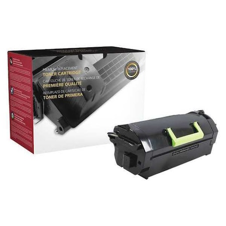 Toner Cartridge, Black, Remanufactured MPN:CIG-MS710