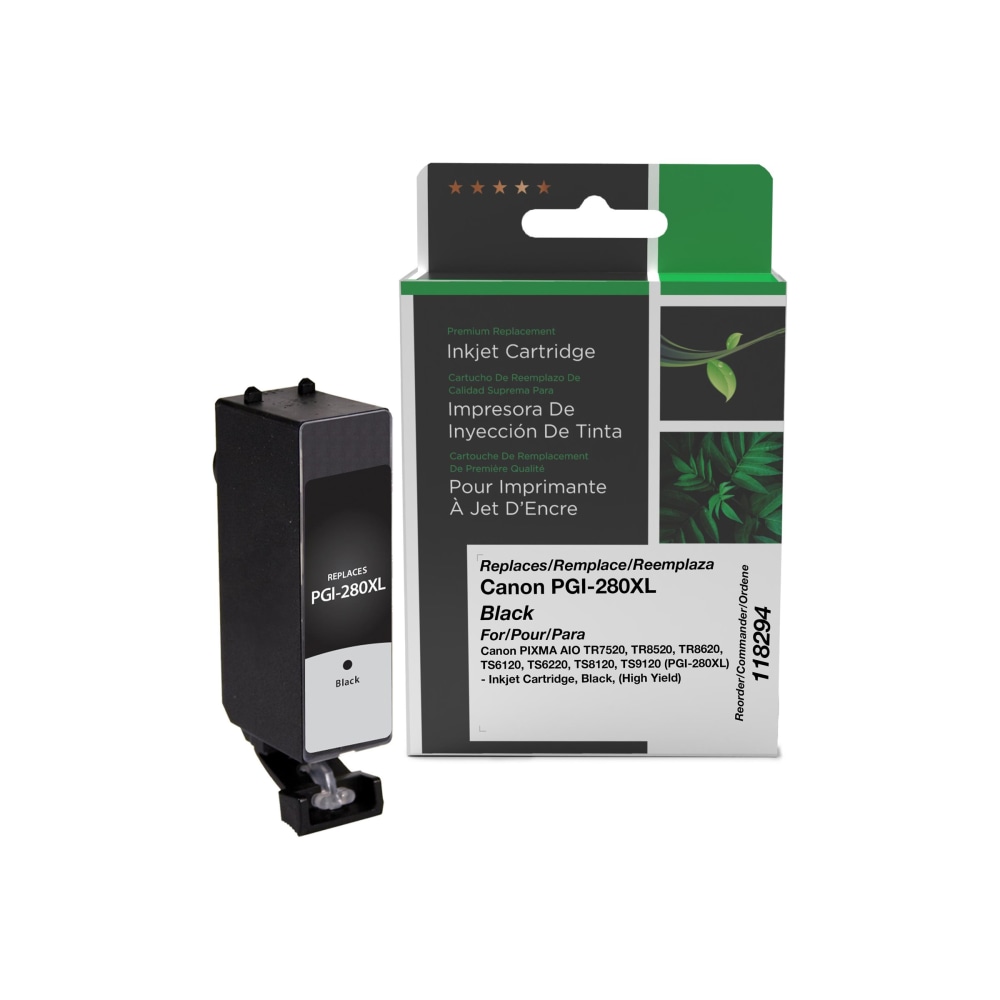 Office Depot Brand 118294 Remanufactured Black High Yield Ink Cartridge Replacement for Canon PGI-280XL MPN:118294