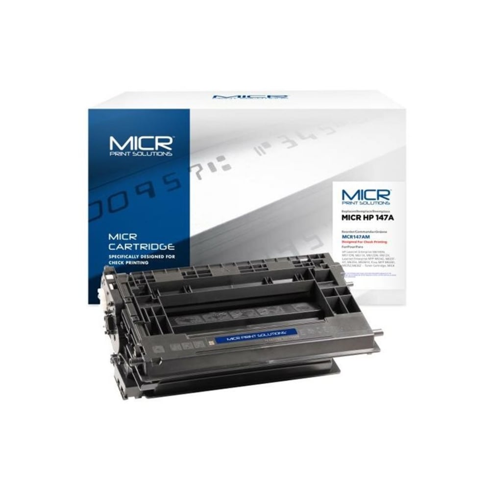 Office Depot Remanufactured Black MICR Print Solutions MICR Toner Cartridge Replacement for HP 147A, MCR147AM MPN:MCR147AM