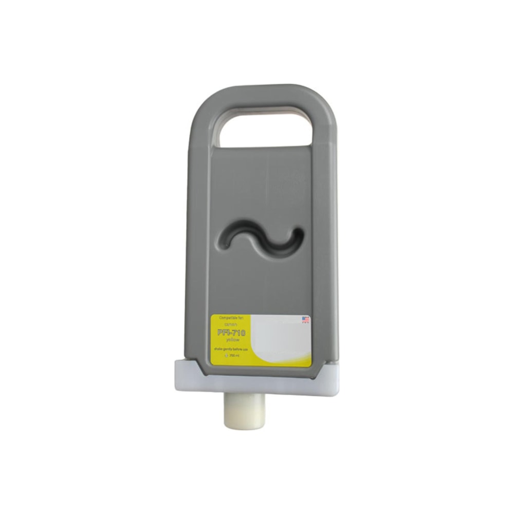 Clover Imaging Group Wide Format - 700 ml - yellow - compatible - ink cartridge (alternative for: Canon 2357C001) - - WCPFI710Y MPN:WCPFI710Y