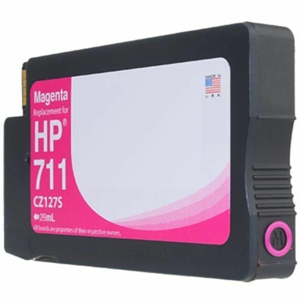 Clover Imaging Group Wide Format - 29 ml - magenta - compatible - remanufactured - ink cartridge (alternative for: HP 711, HP CZ131A) - - WH711M MPN:WH711M