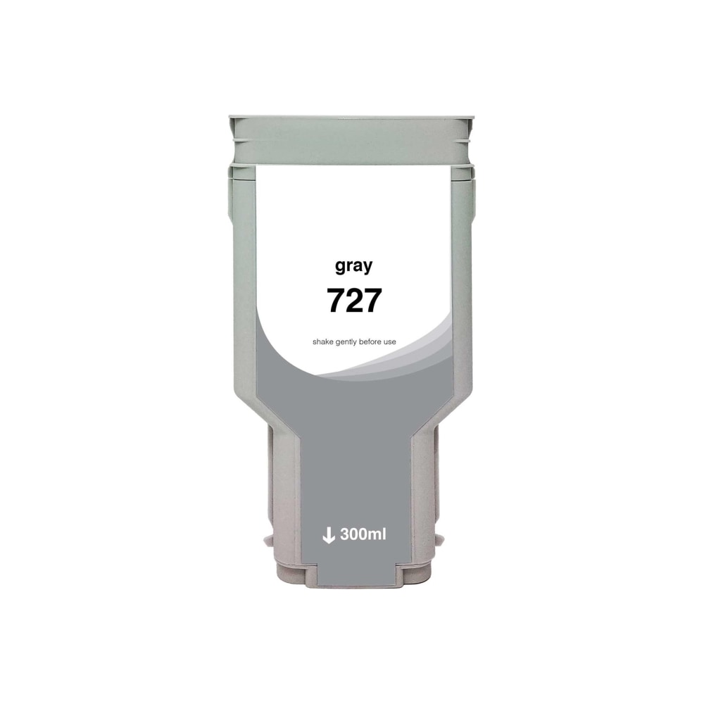 Clover Imaging Group Wide Format - 300 ml - High Yield - gray - compatible - box - ink cartridge (alternative for: HP 727) - non-OEM - - WH727XLGY MPN:WH727XLGY
