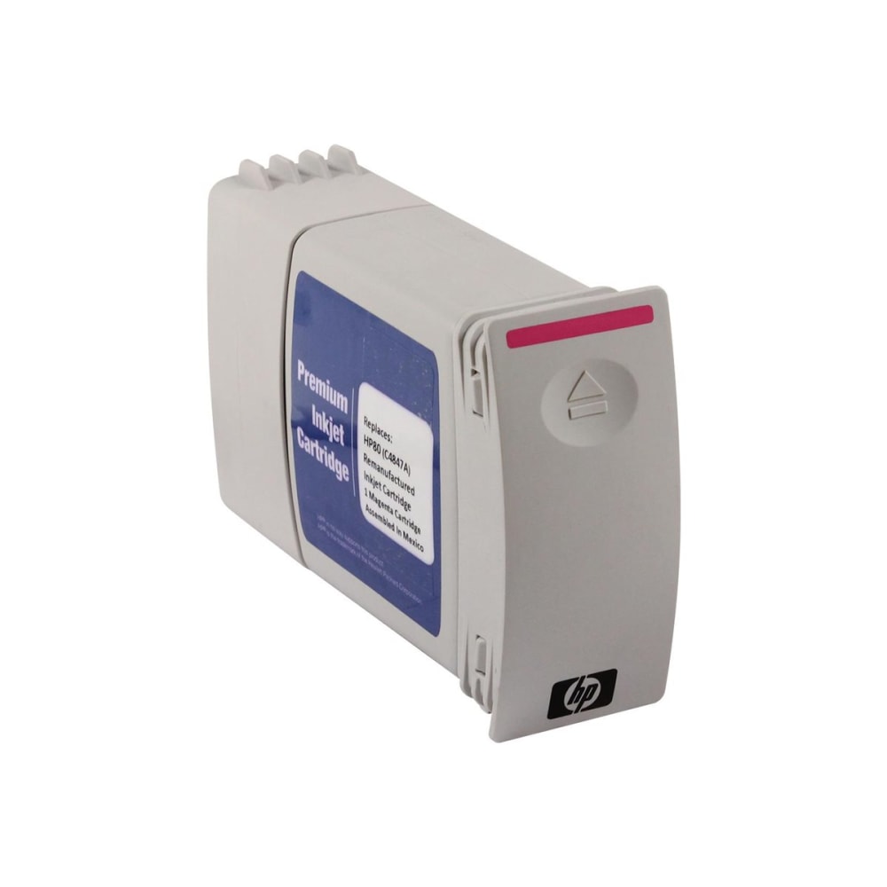 Clover Imaging Group Remanufactured Magenta High-Yield Ink Cartridge For HP 80, WH80M MPN:WH80M