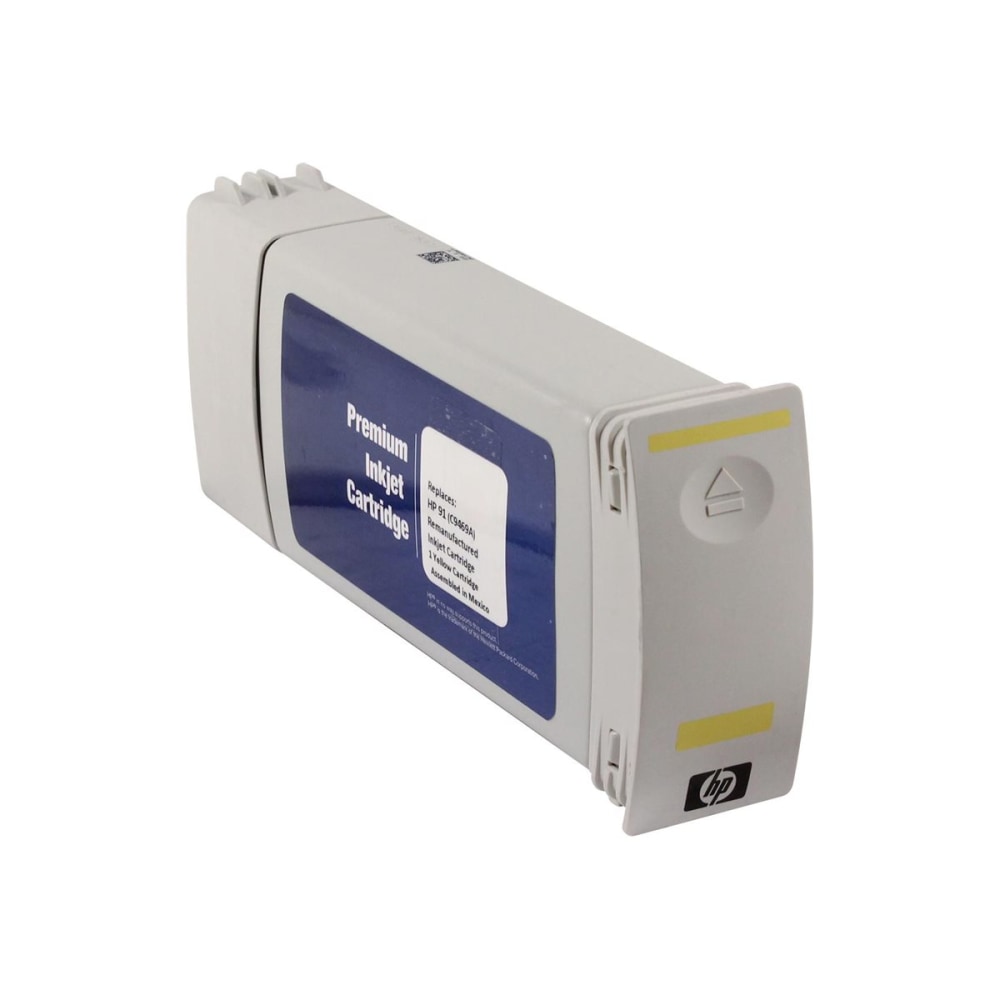 Clover Imaging Group Remanufactured Yellow High-Yield Ink Cartridge Replacement For HP 91, C9469A MPN:WH91Y