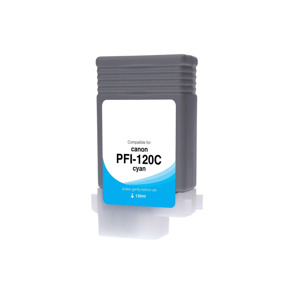 Clover Imaging Group Wide Format - 130 ml - cyan - compatible - ink cartridge (alternative for: Canon 2886C001) - - WCPFI120C MPN:WCPFI120C