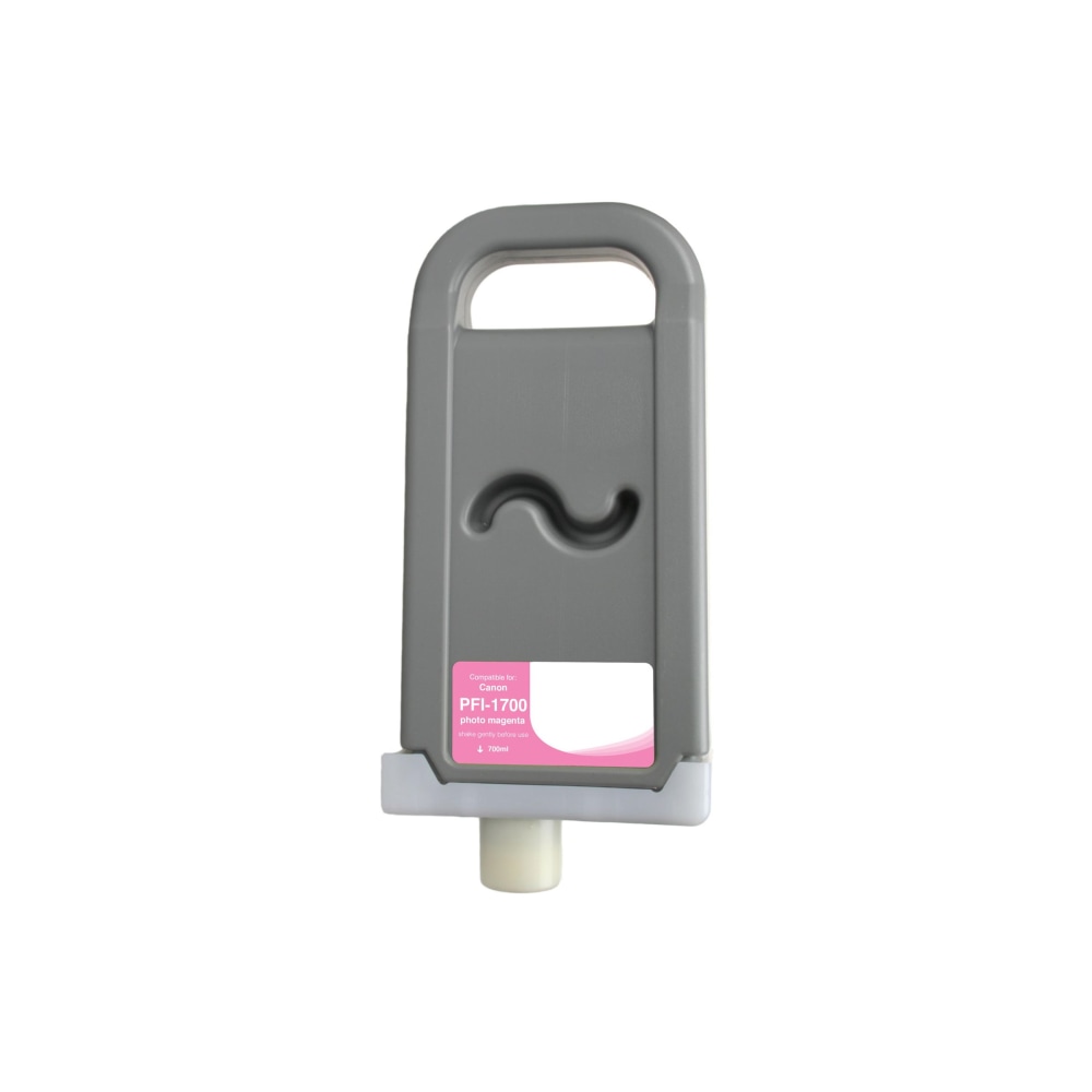 Clover Imaging Group Wide Format - 700 ml - photo magenta - compatible - ink tank (alternative for: Canon PFI-1700PM) - non-OEM - - WCPFI1700PM MPN:WCPFI1700PM