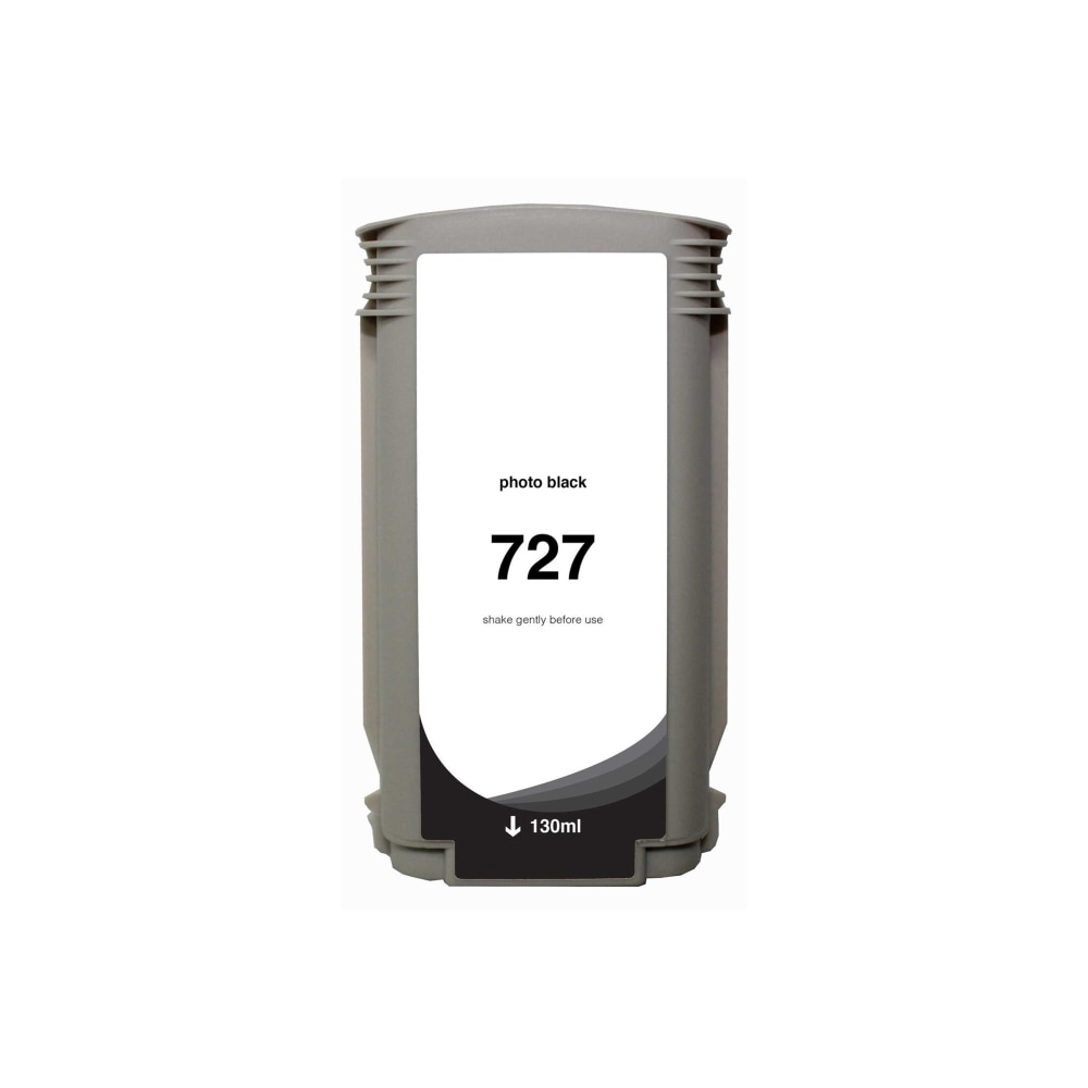 Clover Imaging Group Wide Format - 130 ml - photo black - compatible - box - ink cartridge (alternative for: HP 727, HP B3P23A) - non-OEM - MPN:WH727PB