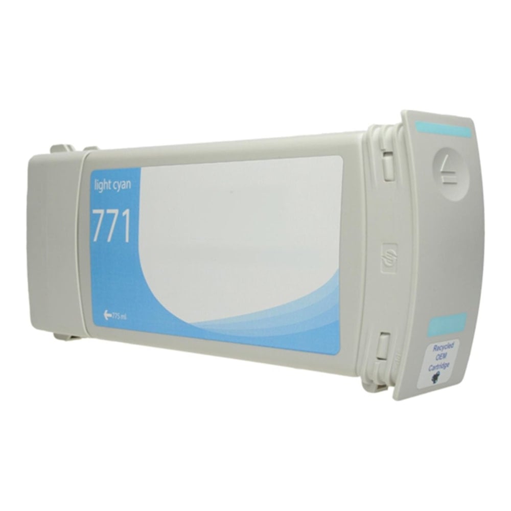 Clover Imaging Group Wide Format - 775 ml - light cyan - compatible - remanufactured - ink cartridge (alternative for: HP CE042A, HP B6Y20A) - MPN:WH771LC