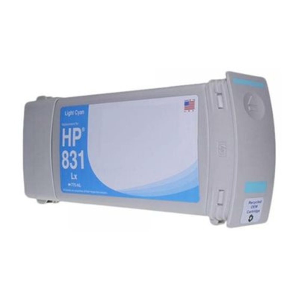 Clover Imaging Group Wide Format - 775 ml - light cyan - compatible - remanufactured - ink cartridge (alternative for: HP 831) - - WH831LC MPN:WH831LC
