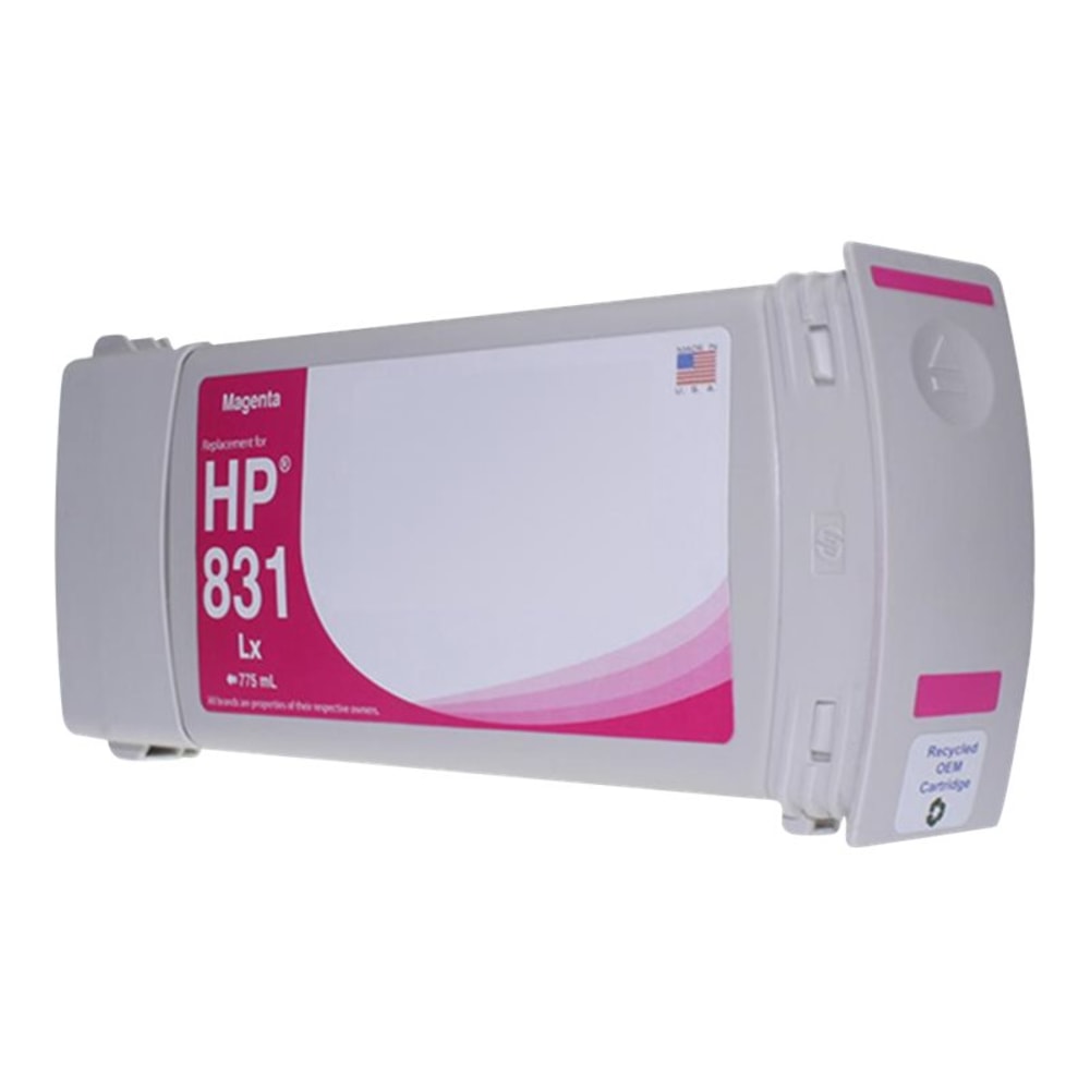 Clover Imaging Group Wide Format - 775 ml - magenta - compatible - box - remanufactured - ink cartridge (alternative for: HP 831) - - WH831M MPN:WH831M