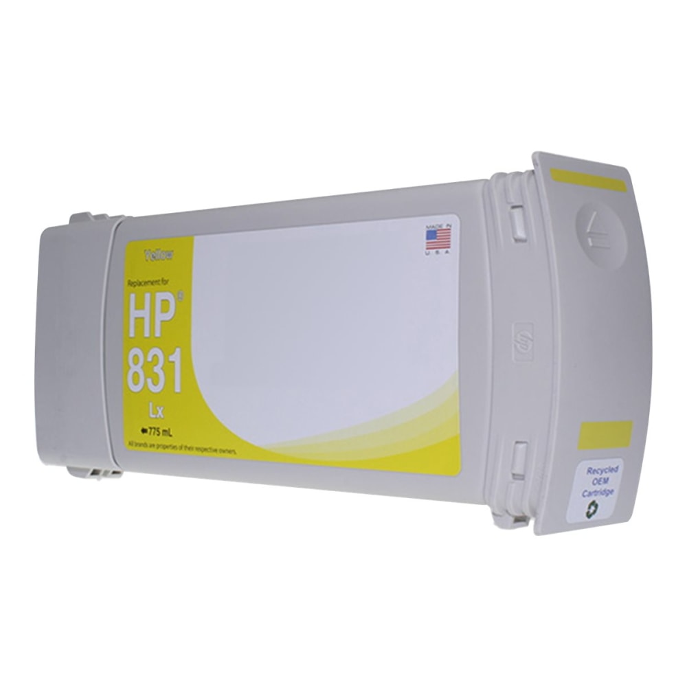 Clover Imaging Group Wide Format - 775 ml - yellow - compatible - ink cartridge (alternative for: HP 831, HP CZ685A) - - WH831Y MPN:WH831Y