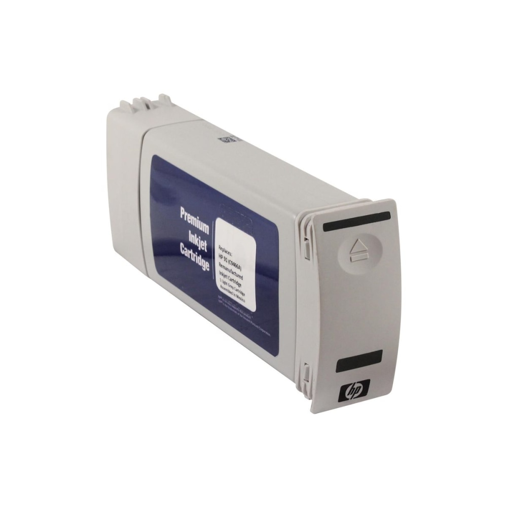 Clover Imaging Group Remanufactured Light Gray High-Yield Ink Cartridge Replacement For HP 91, C9466A MPN:WH91LG