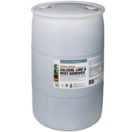 Calcium, Lime/Rust Remover, 55 gal, Drum MPN:G-FM-CLR-55PRO