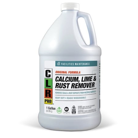 Calcium, Lime/Rust Remover, 1 gal, Jug MPN:G-FM-CLR128-4PRO