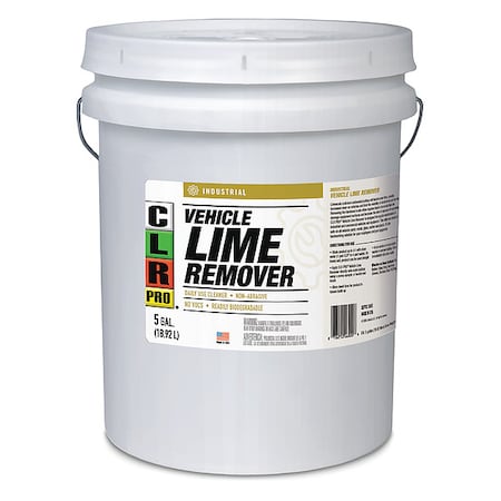 Vehicle Lime Remover, 5 gal, Jug MPN:G-I-VLR-5PRO