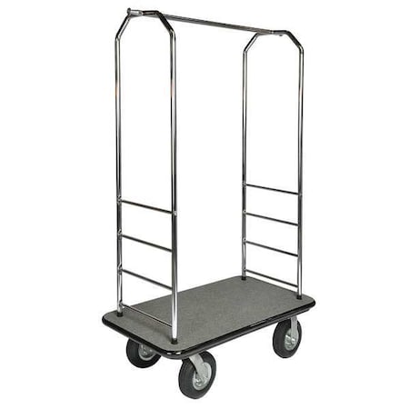 Bellman Cart, Chrome, Black Carpet MPN:2000BK-050-BLK
