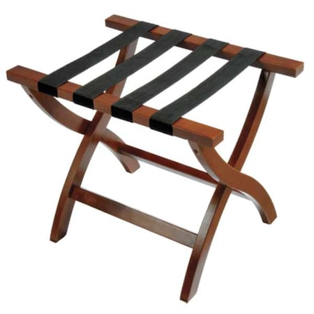 Economy Wood Luggage Rack, Cherry MPN:277CM-1