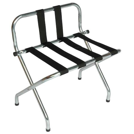 Luggage Rack, 26 1/2 H x 16 D x In., PK6 MPN:S1055B-C-BL