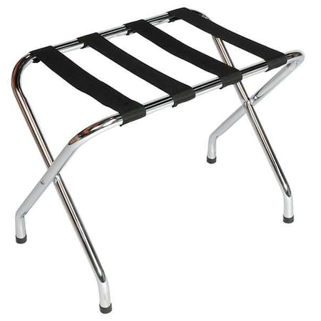 Luggage Rack, 20 H x 16 1/2 D In., PK6 MPN:S155C-BL