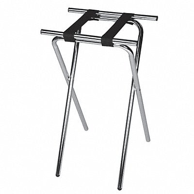 Deluxe Steel Tray Stand Chrome MPN:1053C-1
