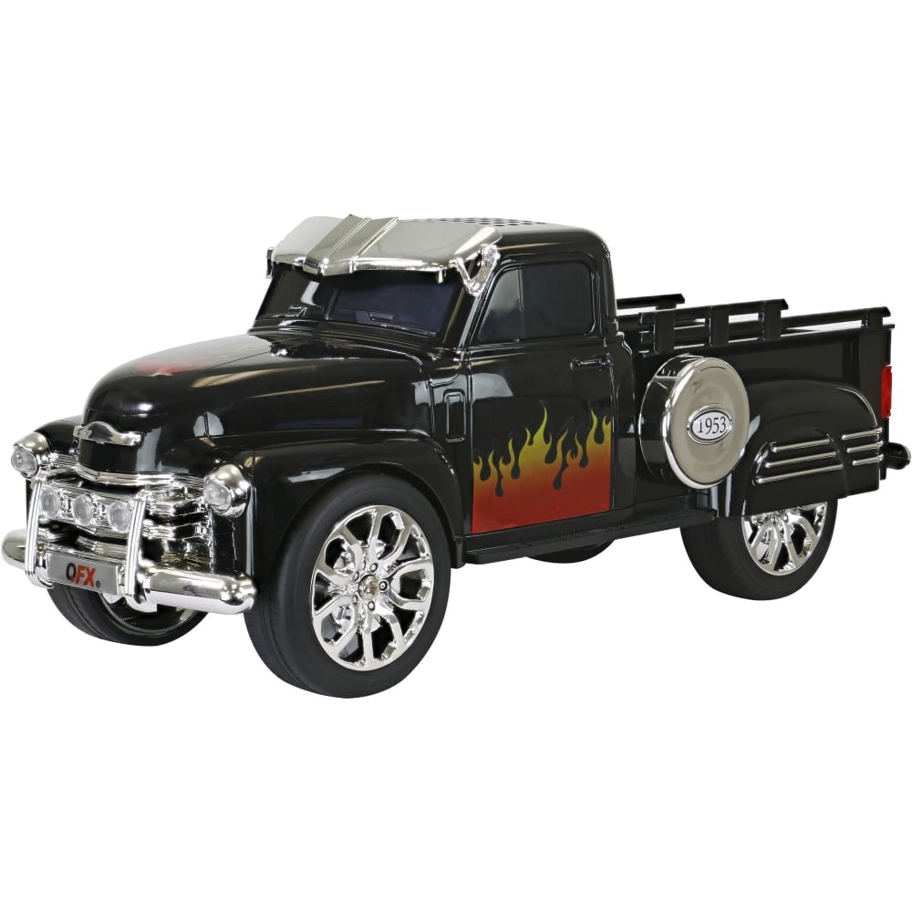 QFX BT-1953 Portable Bluetooth Speaker System - Black - Battery Rechargeable - USB MPN:BT-1953BLK