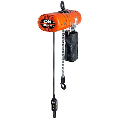 Electric Chain Hoist, 4000 lb cap. MPN:LV20082D103VAS15