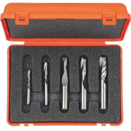 Upcut Spiral Bit Set, 5pcs MPN:191.000.02