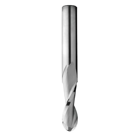 Upcut Ball Nose Spiral Bit, 3/4