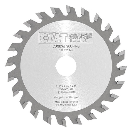 Scoring Blade, 125mm dia., 4.3-5.5mm Kerf MPN:288.125.24Q