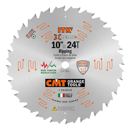 ITK Rip Circular Saw Blade, 10