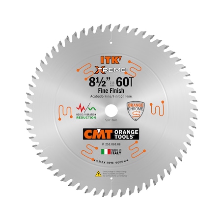 ITK Compnd Miter Saw Blade, 8-1/2