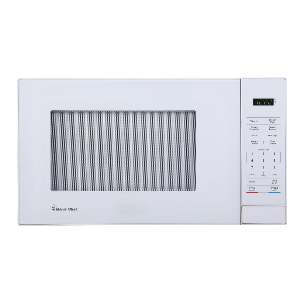 Magic Chef MC110MW 1.1 Cu. Ft. 1, 000W Digital Touch Countertop Microwave, White MPN:MC110MW