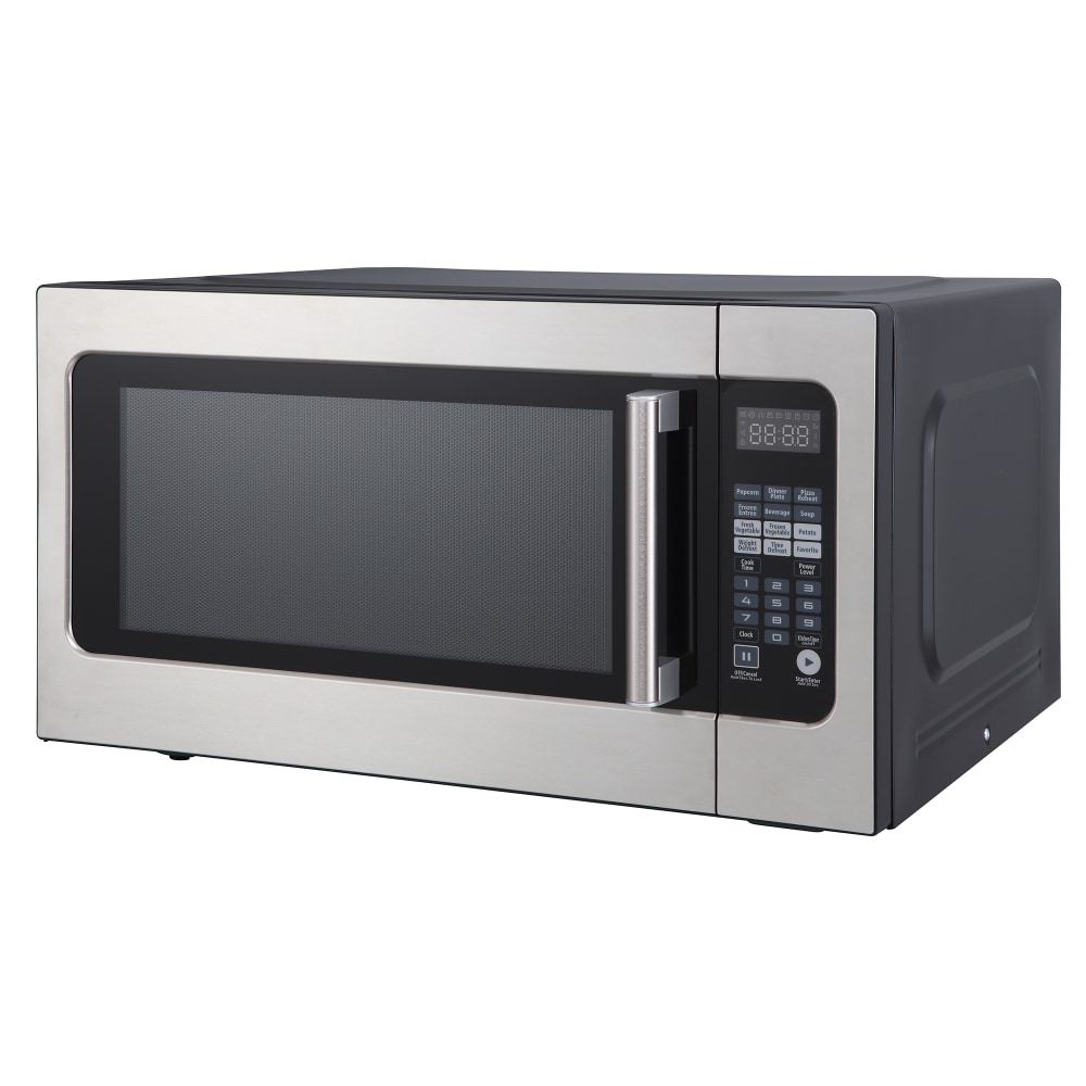 Magic Chef 1, 200-Watt Countertop Microwave With Sensor Cook, 2.2 Cu. Ft., Silver MPN:MC2211MS