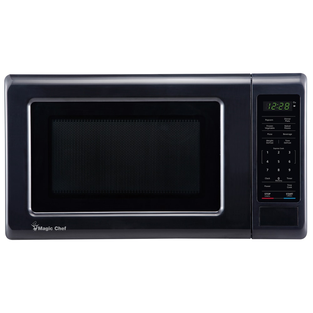 Magic Chef 0.7 Cu. Ft. 700W Countertop Digital Touch Microwave, Black MPN:MC77MB