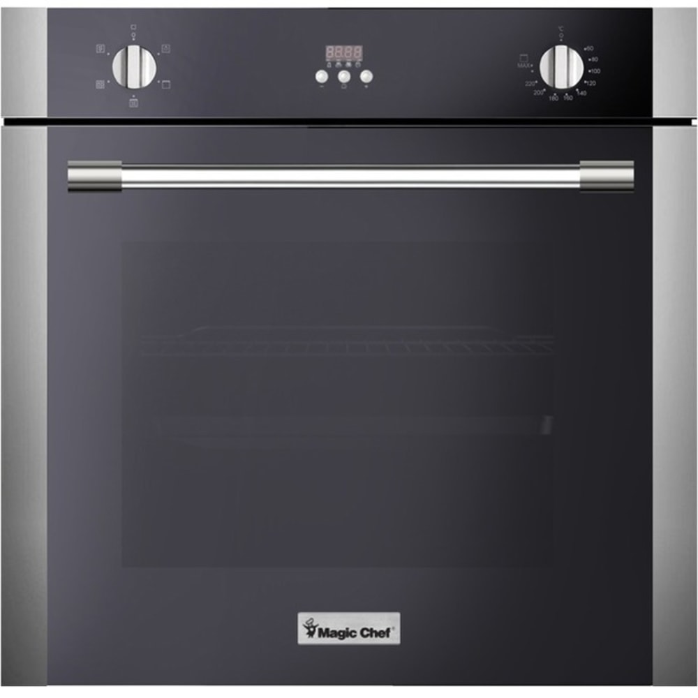 Magic Chef 24-Inch Built-In Wall Oven - Single - 24in - 2.20 ft³ Main Oven - Electric Heat Source (Main Oven) - MCSWOE24S MPN:MCSWOE24S