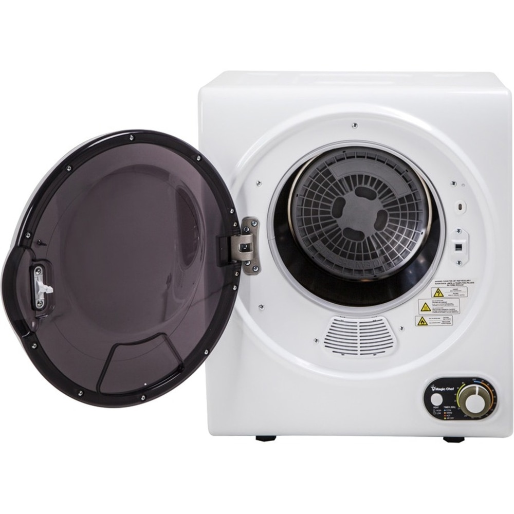 Magic Chef 1.5 cu. ft. Compact Dryer - 1.50 ft³ - 4 Modes - White MPN:MCSDRY15W