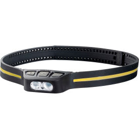 Coast® LHS500R LED Rechargeable Headlamp with 360#176; Degree Lighting Strap 515 Lumens Black 31036