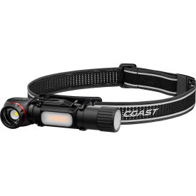 Coast® TXM55R Headlamp 1500 Max Lumens Plastic Black 31369