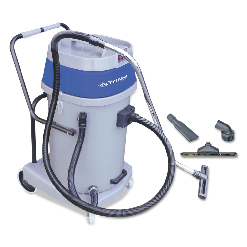 Mercury Floor Machines Storm Wet/Dry Tank Vacuum, 20 gal Tank Capacity, Gray MPN:WVP-20