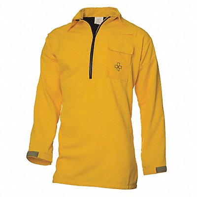 Wildland Fire Shirt XL Yellow Zipper MPN:FC106-XL