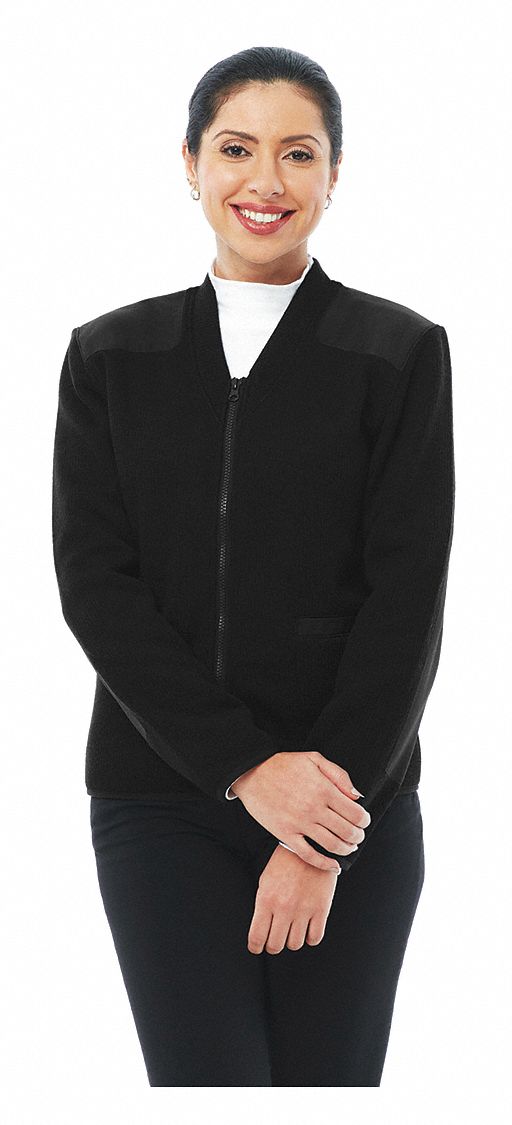 V-Neck Military Sweater Black XS MPN:2020