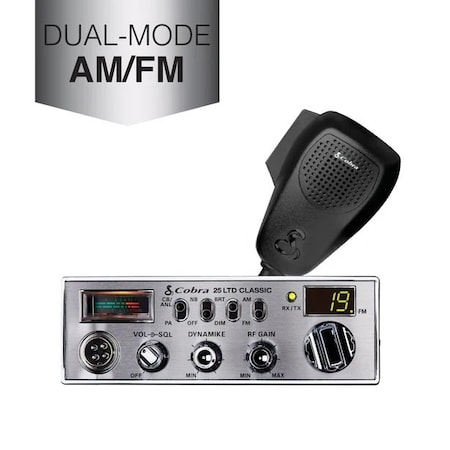 CB Radio, 4W, 6-13/32