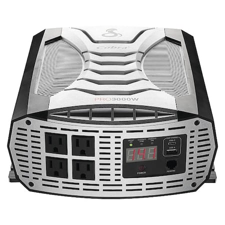 Power Inverter, 6, 000 W Peak, 3, 000 W Continuous, 4 Outlets MPN:CPI3000W