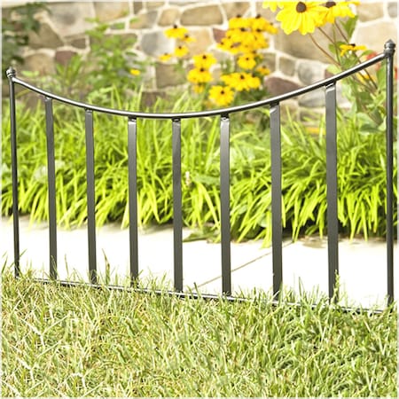 Canterbury Fence Border, Black MPN:FB102