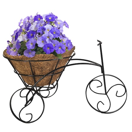Flower Planter, Tricycle, Solid Slate MPN:TRCFP-B