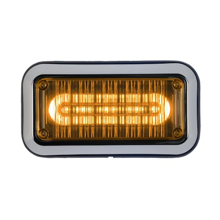 Perimeter Light, LED, Amber, Surf, Rect, 6InL MPN:3712ABZ-75
